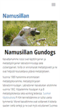 Mobile Screenshot of namusillan.fi